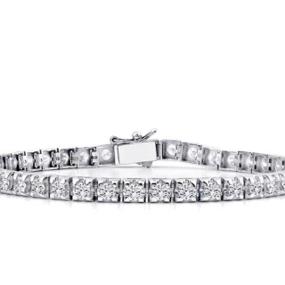 4.15 Karat Pırlanta Su Yolu Bileklik - 2