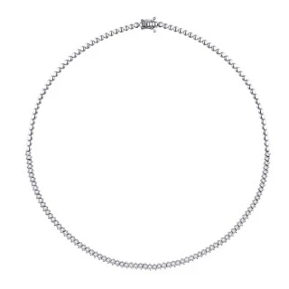 6.87 Karat Pırlanta Su Yolu Gerdanlık - 1