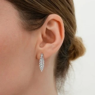 Altın Baget Küpe - 3