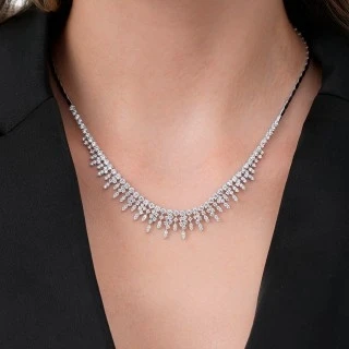 Altın Taşlı Trend Gerdanlık - 3