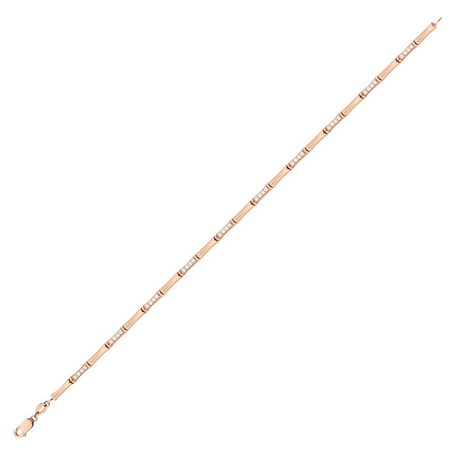 0.06 Karat Pırlanta Tektaş Bileklik - 1