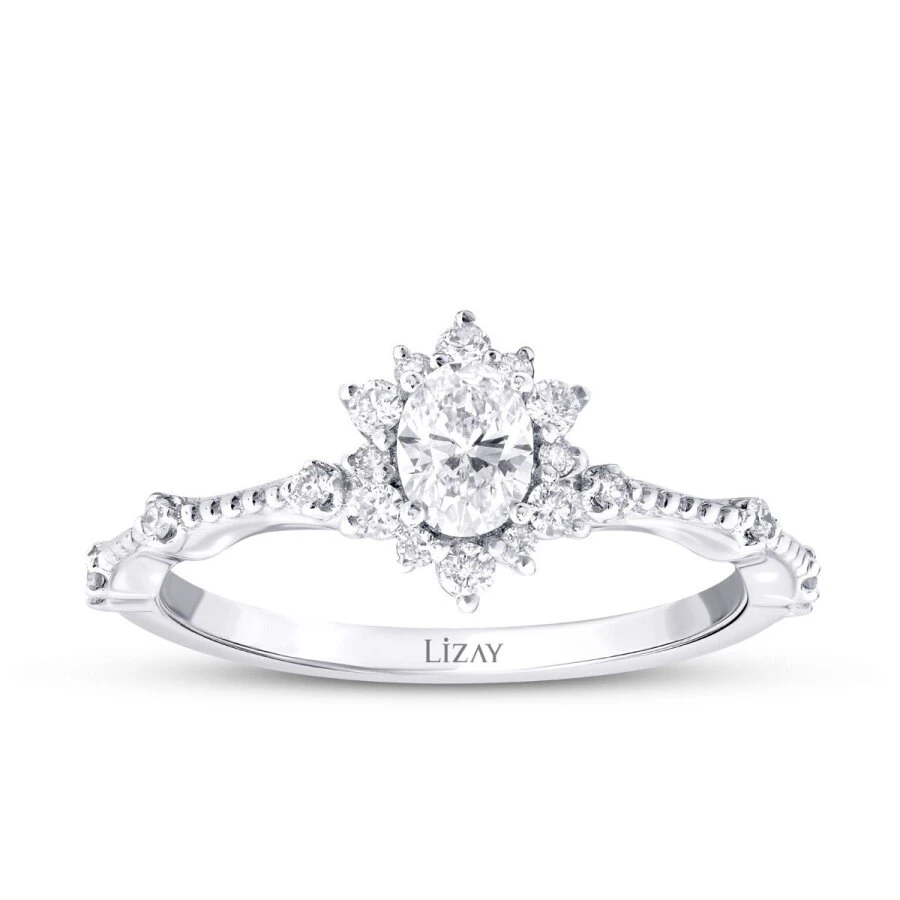 0.54 Karat Pırlanta Trend Yüzük - 1