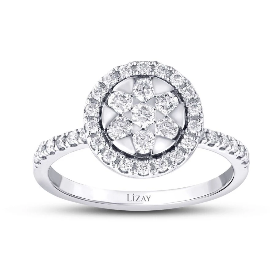 0.59 Karat Pırlanta Trend Yüzük - 1