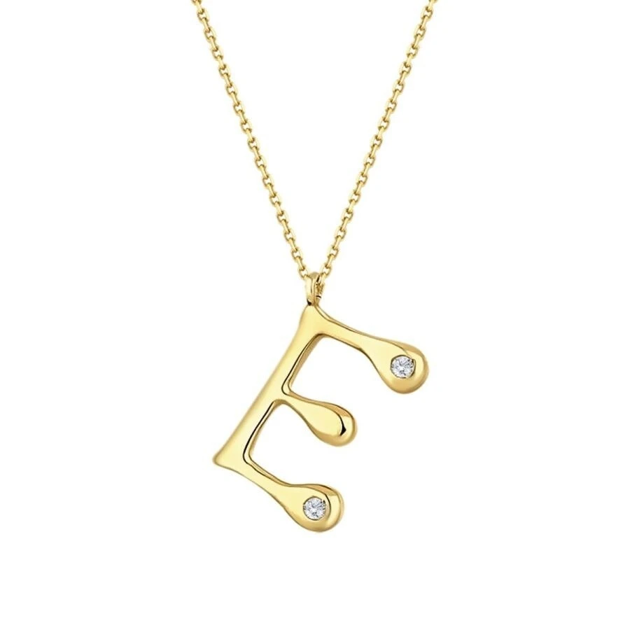 0.04 Karat Pırlanta E Harf Kolye - 2