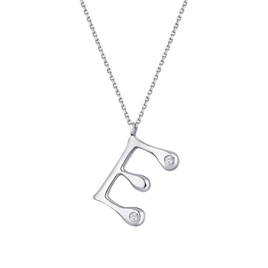 0.04 Karat Pırlanta E Harf Kolye - 4
