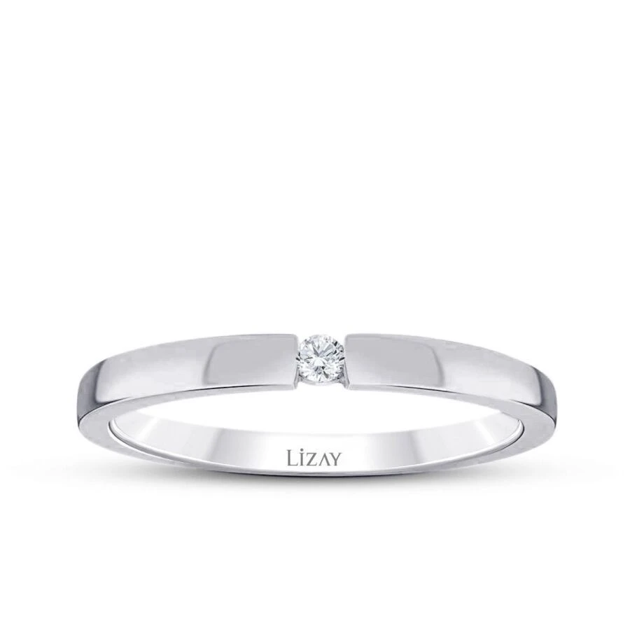 0.05 Karat Pırlanta Trend Yüzük - 1