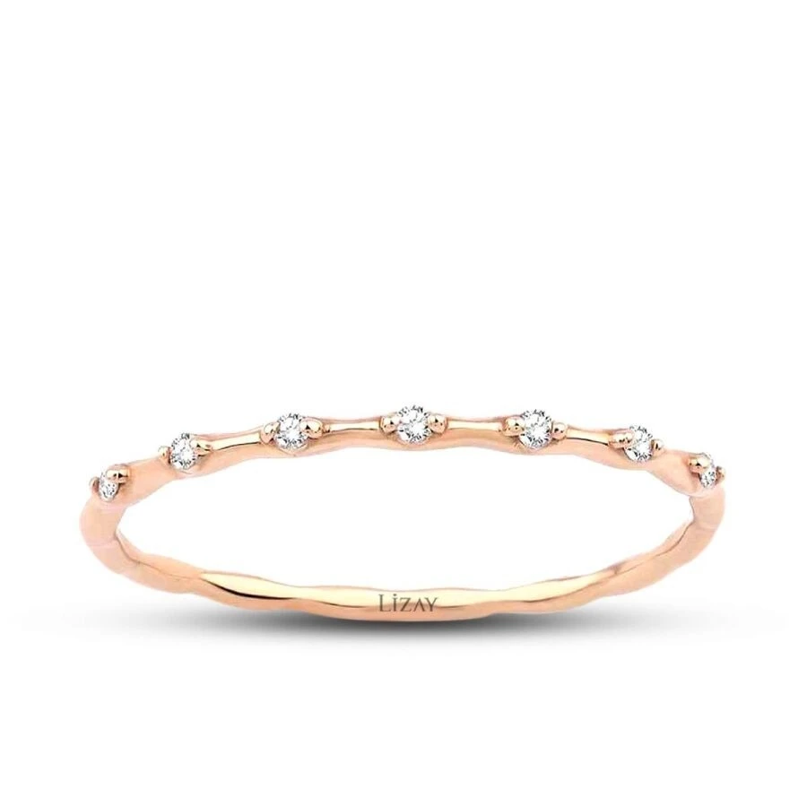 0.07 Karat Pırlanta Trend Yüzük - 1