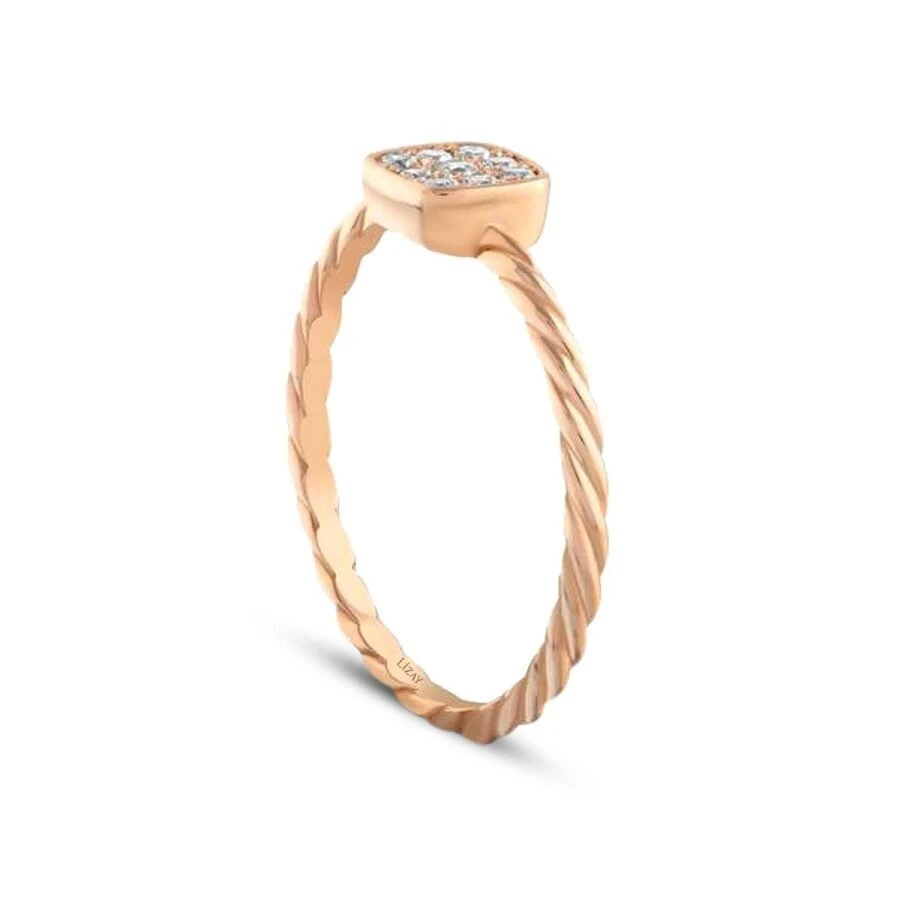 0.12 Karat Pırlanta Trend Kare Yüzük - 2