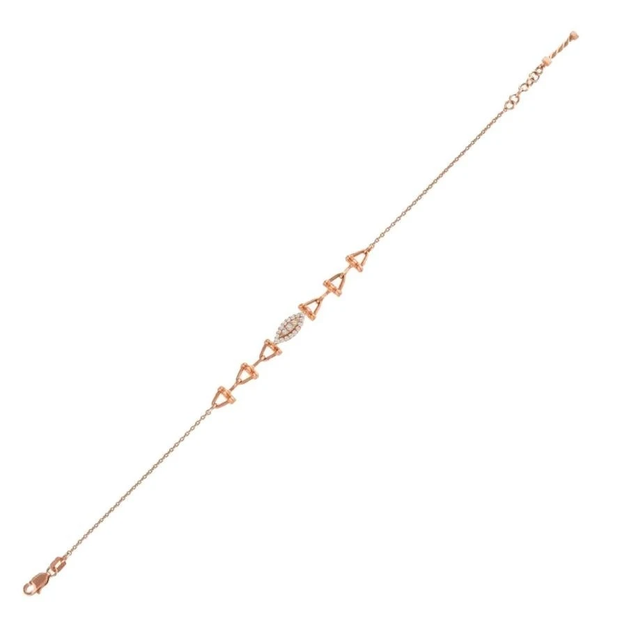 0.14 Karat Pırlanta Taşlı Trend Bileklik - 1