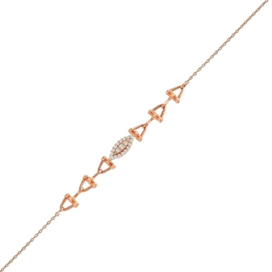 0.14 Karat Pırlanta Taşlı Trend Bileklik - 2