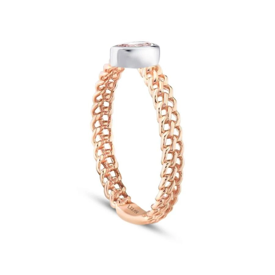 0.18 Karat Morganit Damla Yüzük - 2