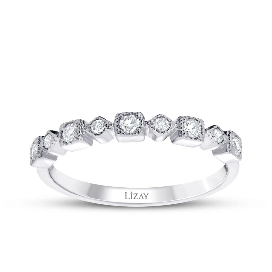 0.19 Karat Pırlanta Trend Yüzük - 1