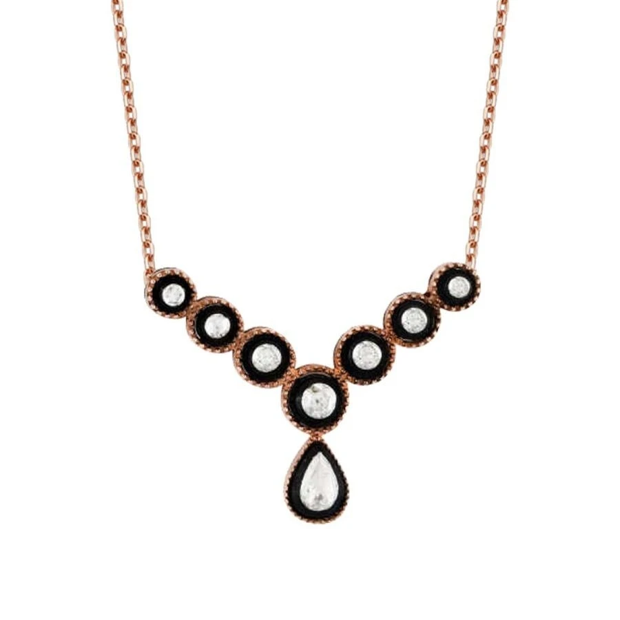 0.21 Karat Elmas Kolye - 2