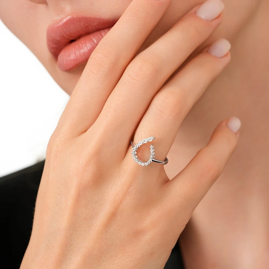 0.21 Karat Pırlanta Trend Yüzük - 3