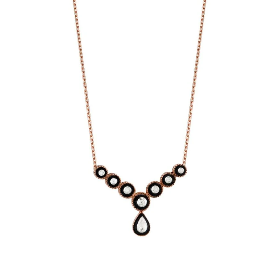 0.25 Karat Elmas Kolye - 1