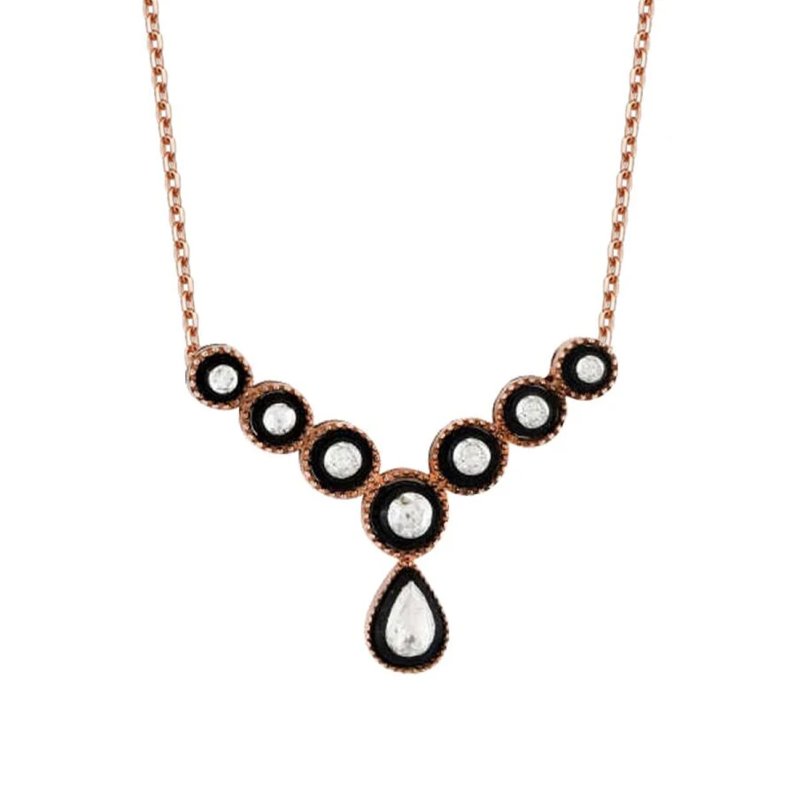 0.25 Karat Elmas Kolye - 2