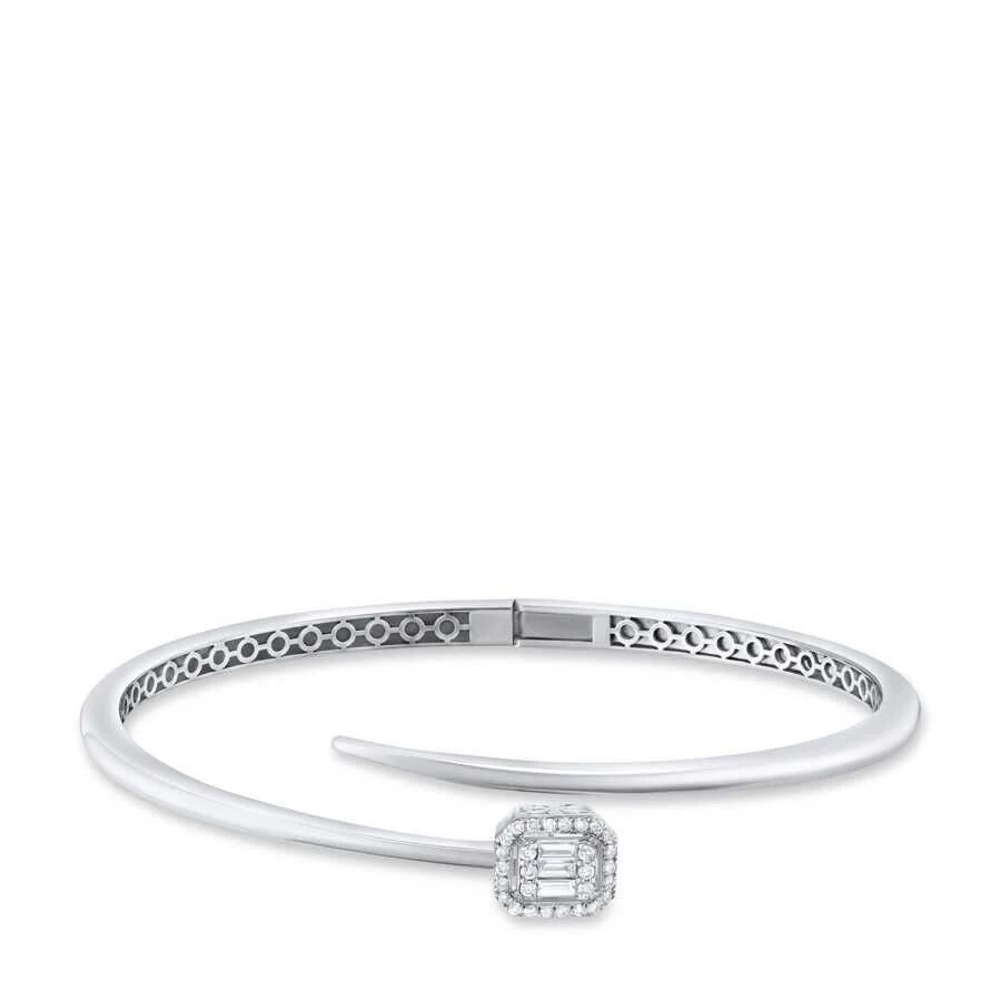 0.25 Karat Pırlanta Baget Kelepçe - 1