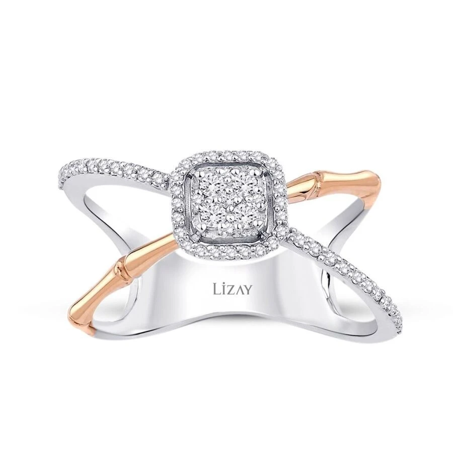 0.25 Karat Pırlanta Trend Yüzük - 1