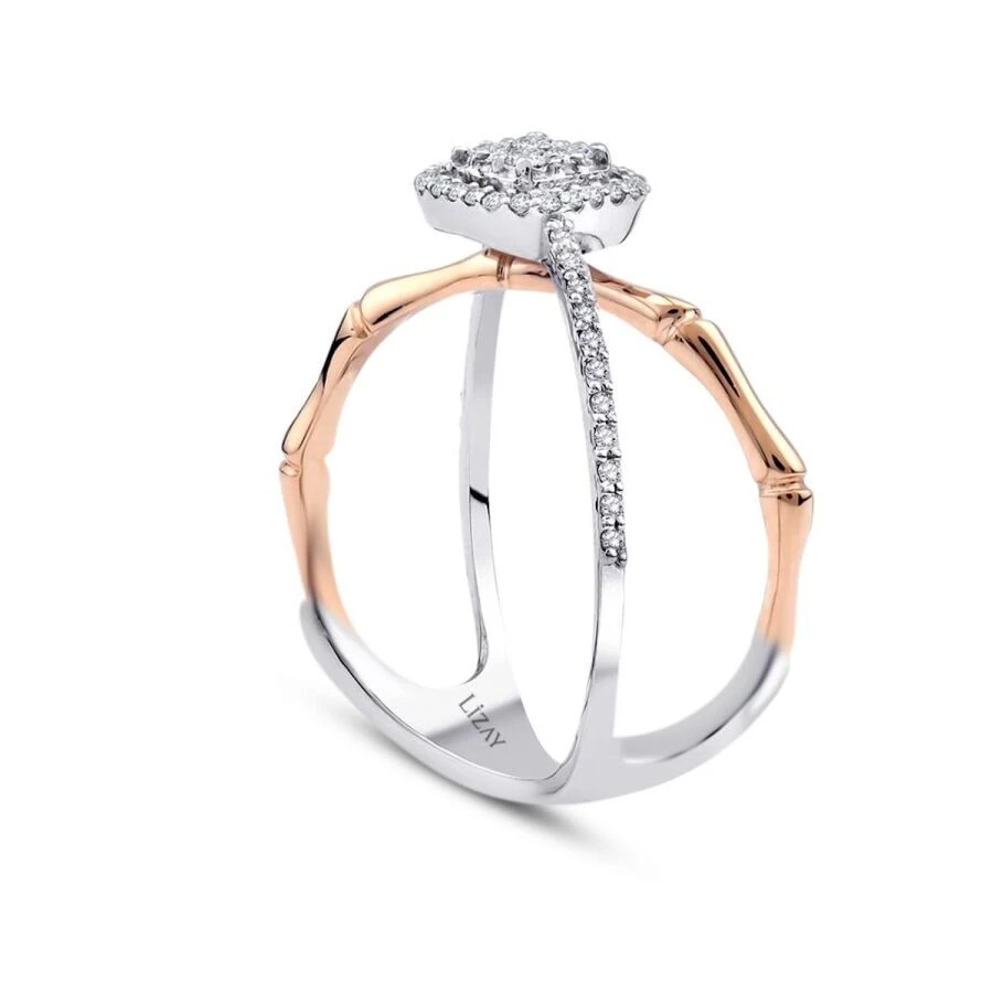 0.25 Karat Pırlanta Trend Yüzük - 2