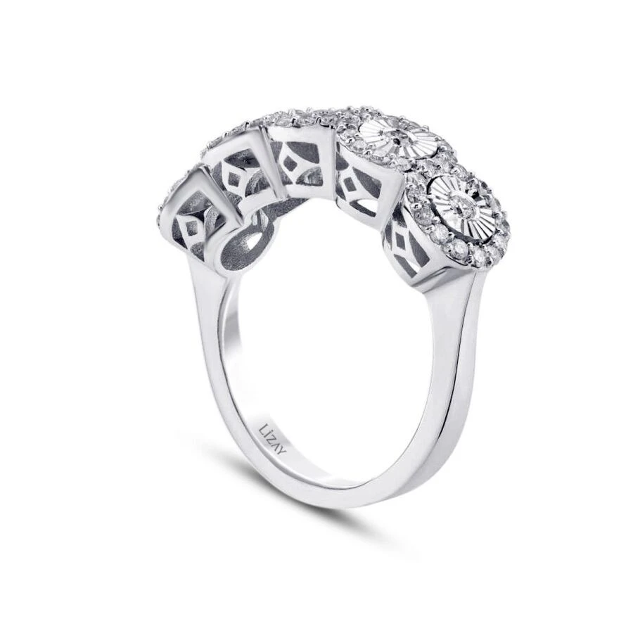 0.29 Karat Pırlanta Beştaş Yüzük - 2