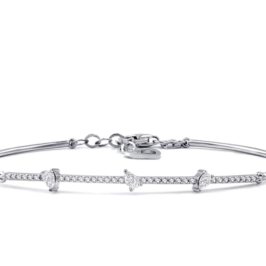 0.32 Karat Pırlanta Damla Kelepçe - 2