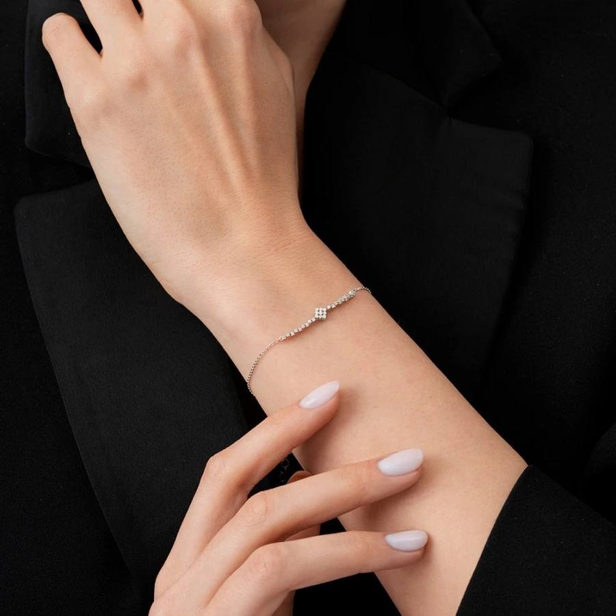 0.32 Karat Pırlanta Trend Bileklik - 3