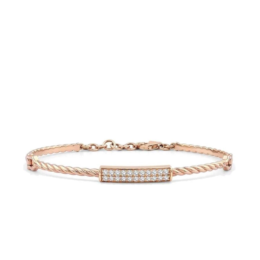 0.32 Karat Pırlanta Trend Kelepçe - 1