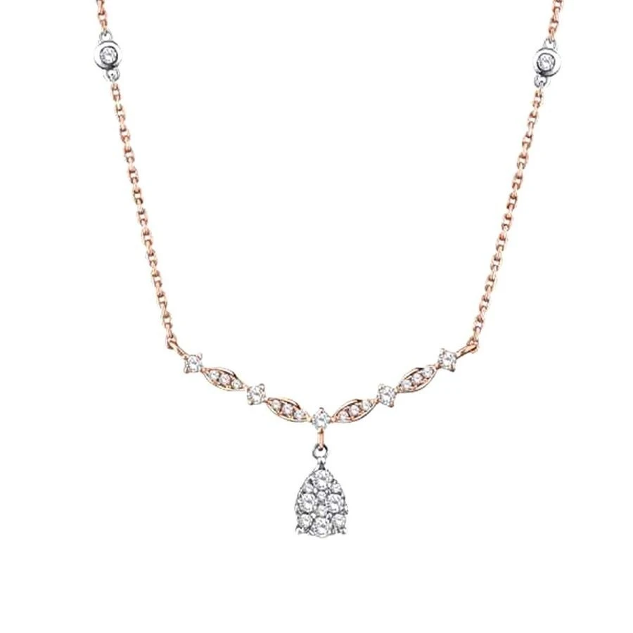 0.32 Karat Pırlanta Trend Kolye - 2