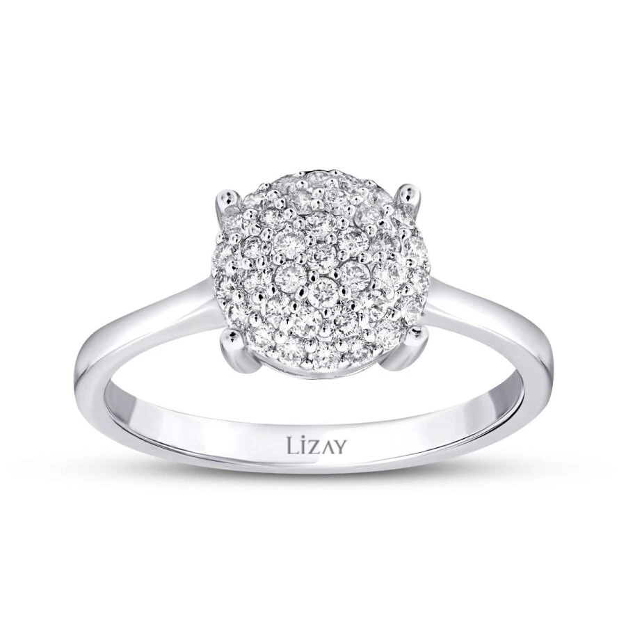 0.35 Karat Pırlanta Trend Yüzük - 1