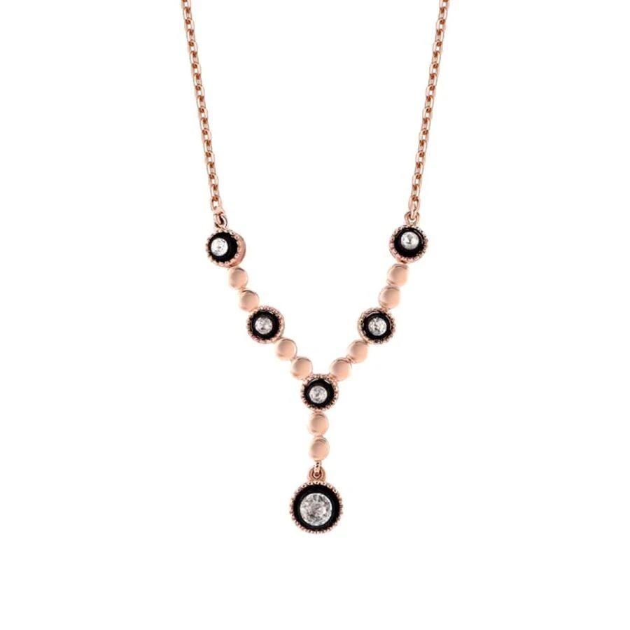 0.36 Karat Elmas Kolye - 1