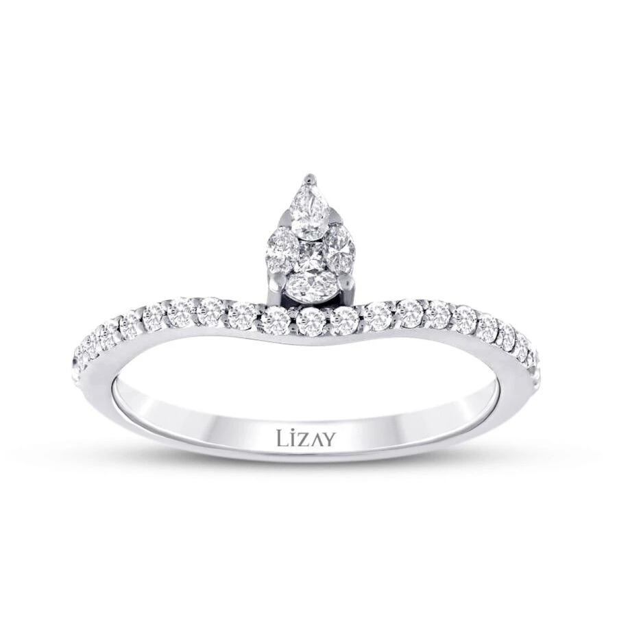 0.36 Karat Pırlanta Trend Yüzük - 1