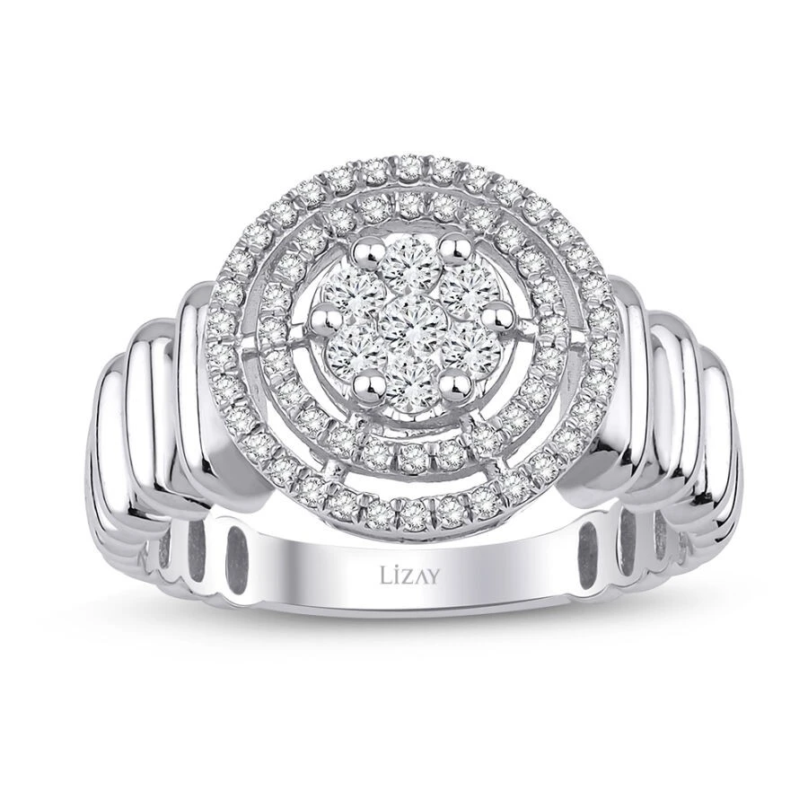 0.39 Karat Pırlanta Trend Yüzük - 1