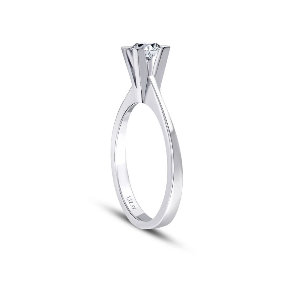 0.40 Karat Pırlanta Tektaş Yüzük - 2