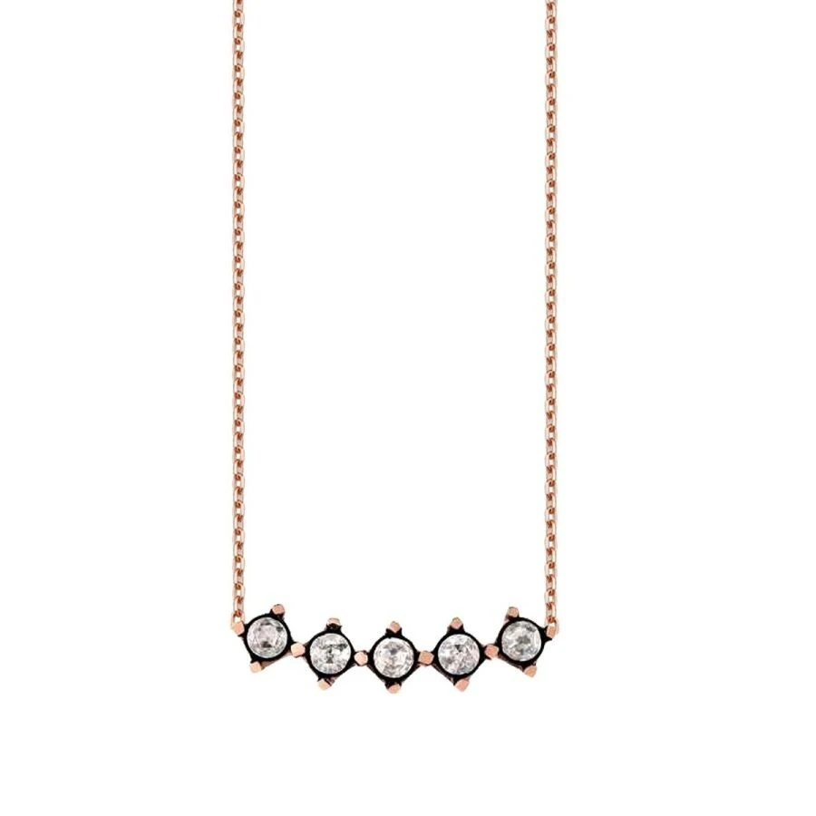 0.45 Karat Elmas Kolye - 2