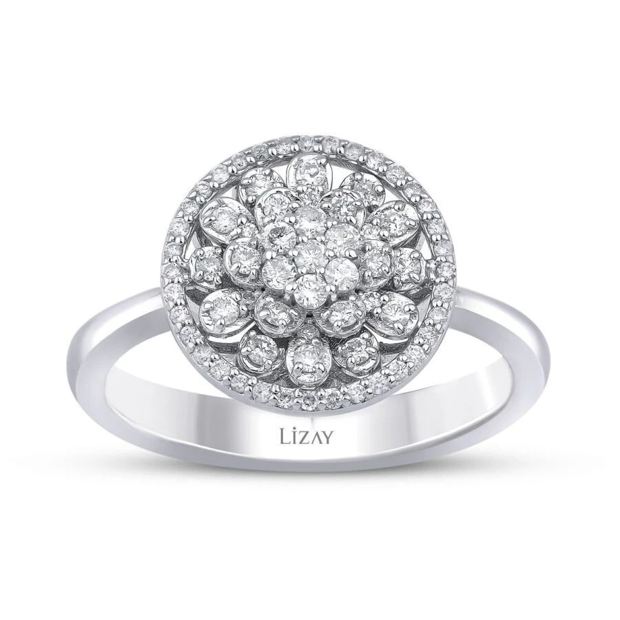 0.45 Karat Pırlanta Trend Yüzük - 1