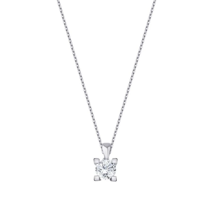 0.50 Karat Pırlanta Tektaş Kolye - 1