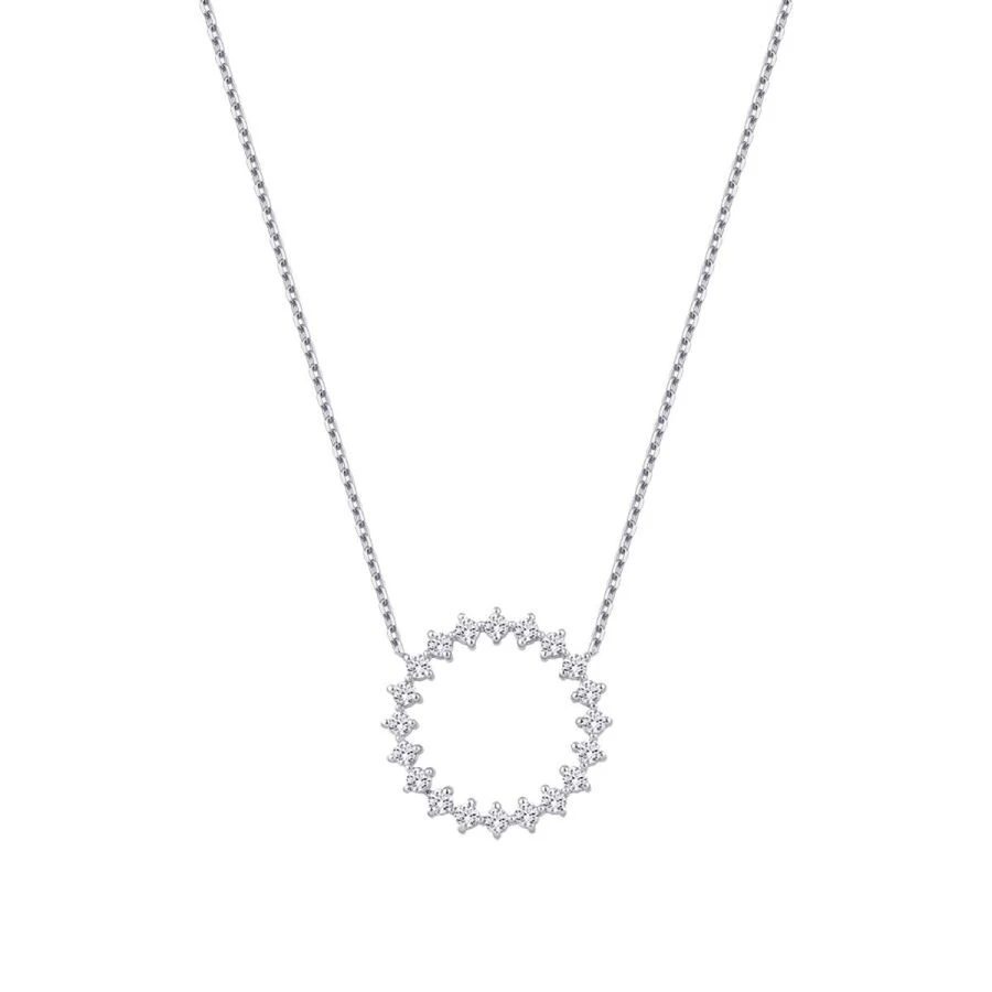 0.53 Karat Pırlanta Aurora Kolye - 1