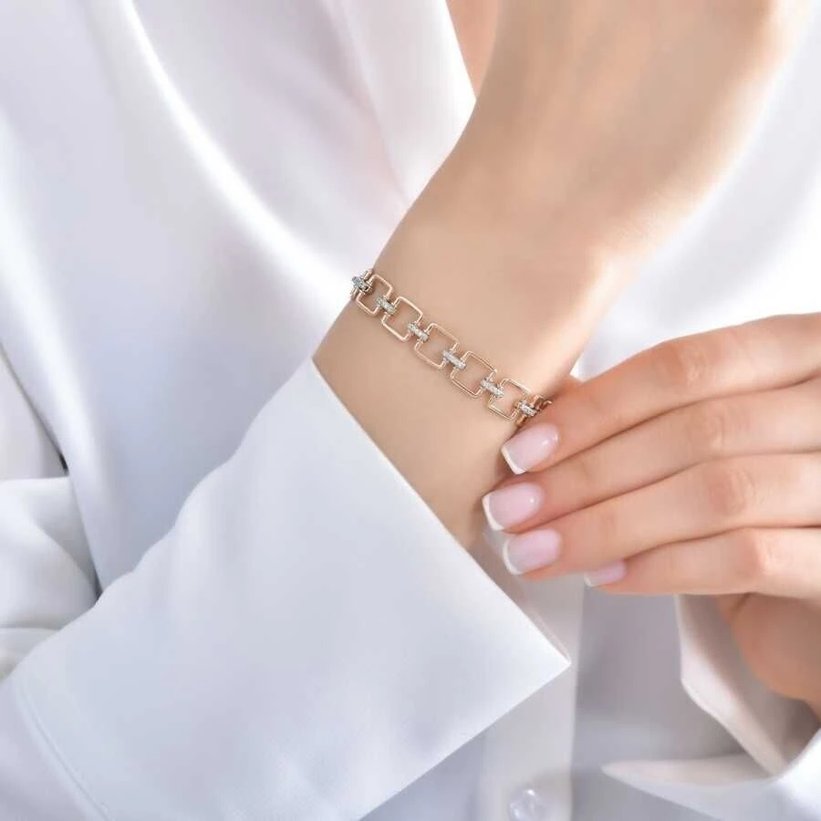 0.55 Karat Pırlanta Trend Bileklik - 3