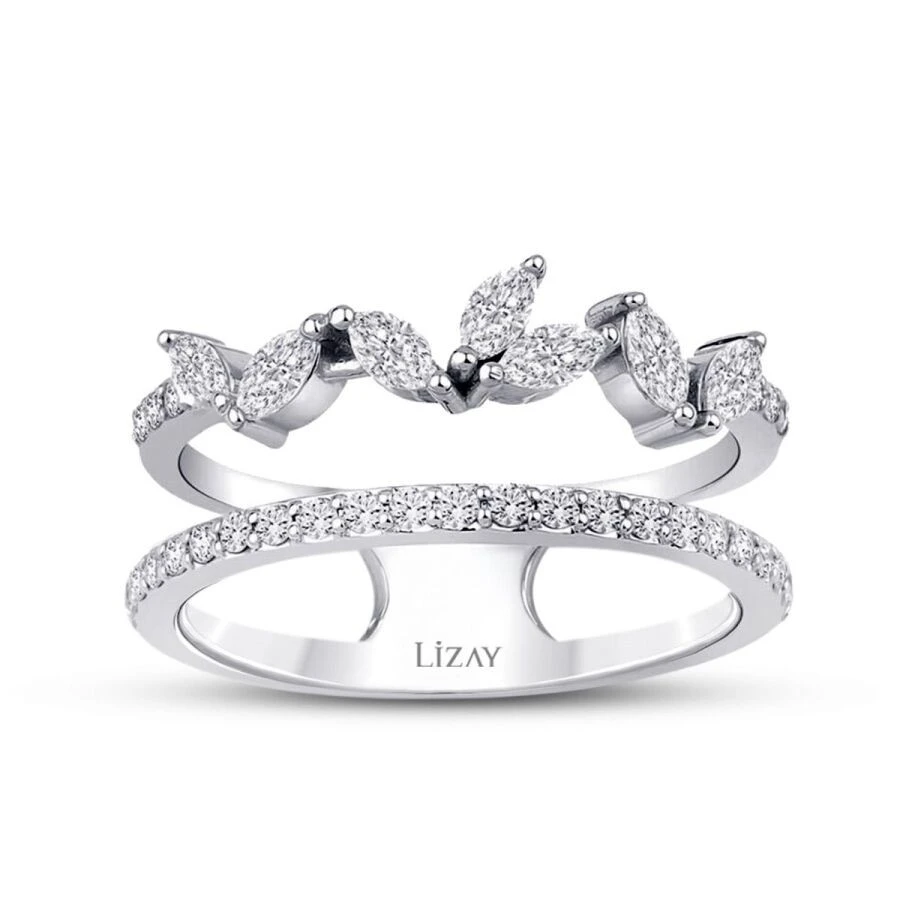 0.55 Karat Pırlanta Trend Yüzük - 1