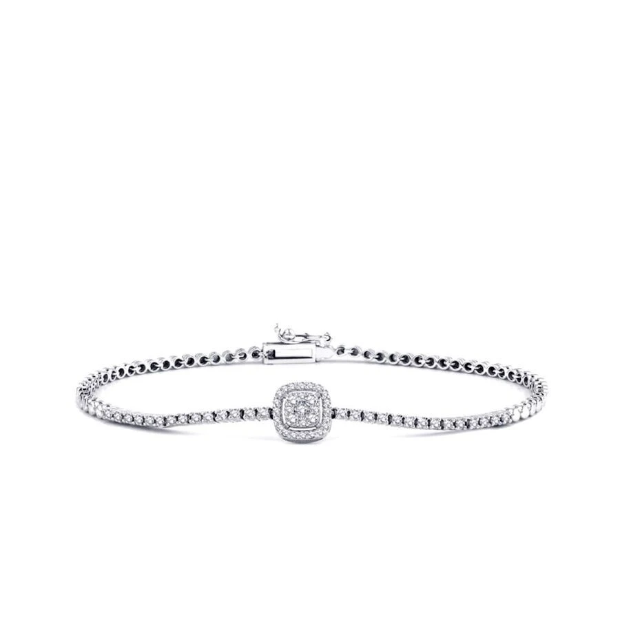 0.59 Karat Pırlanta Trend Bileklik - 1