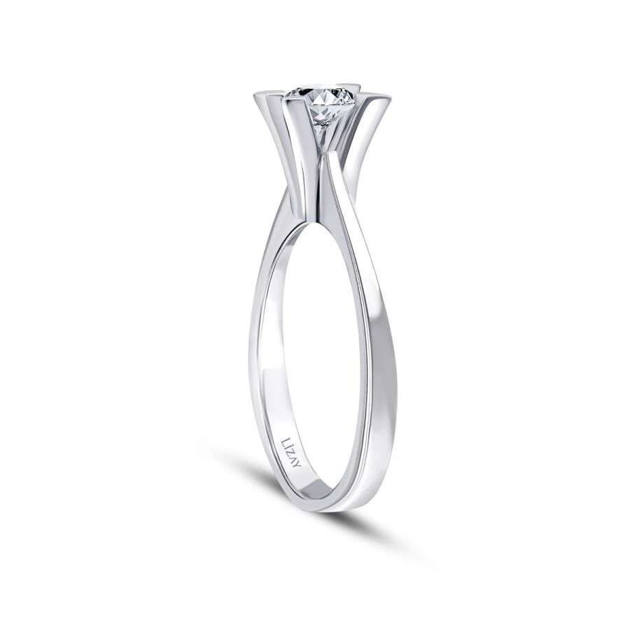 0.60 Karat Pırlanta Tektaş Yüzük - 2