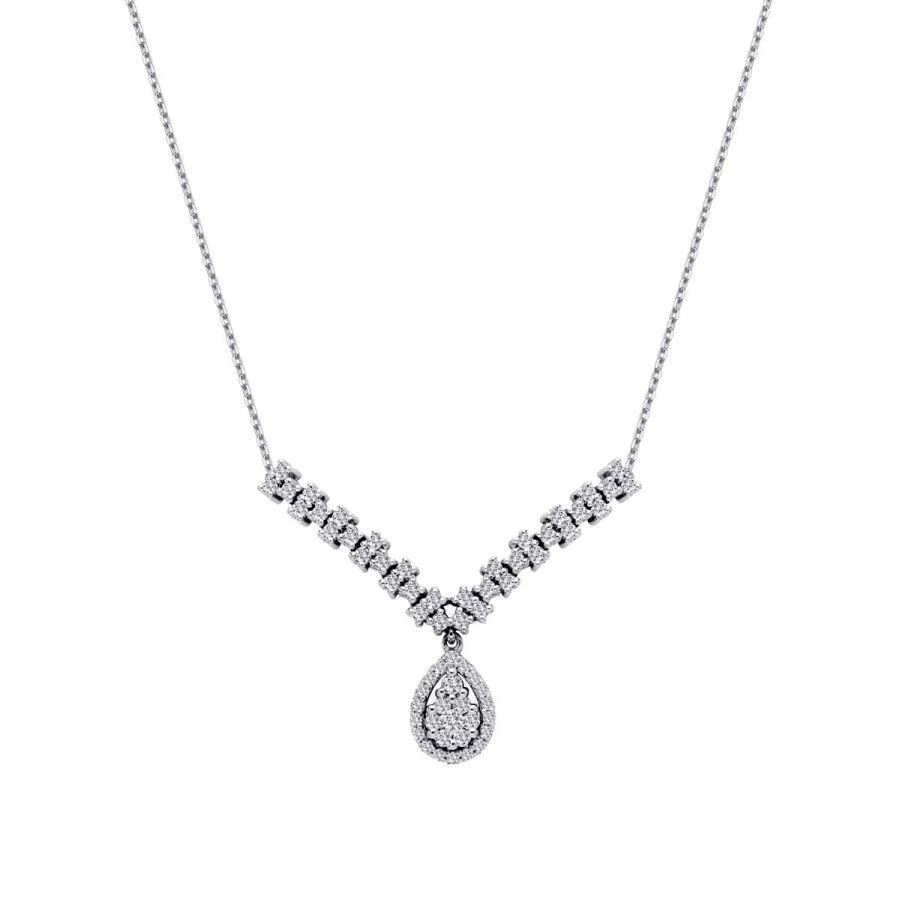 0.60 Karat Pırlanta Trend Kolye - 1