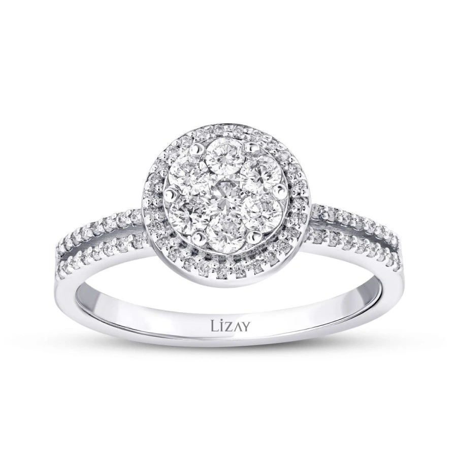 0.60 Karat Pırlanta Trend Yüzük - 1