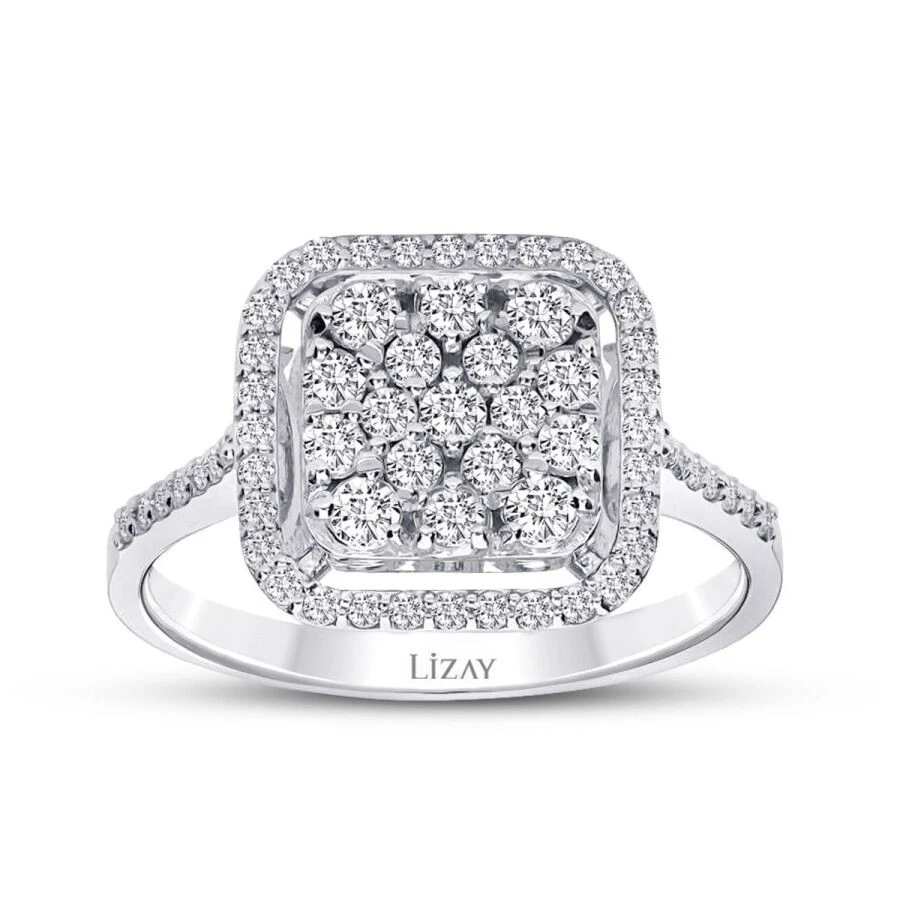 0.61 Karat Pırlanta Trend Yüzük - 1