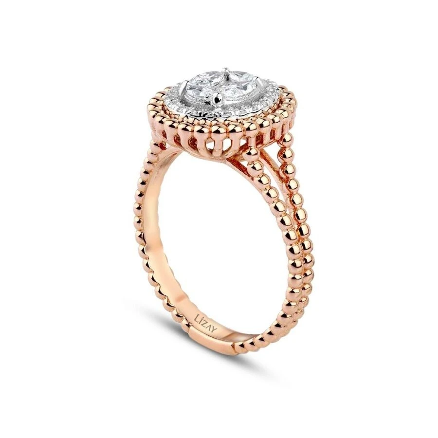 0.62 Karat Pırlanta Trend Yüzük - 2