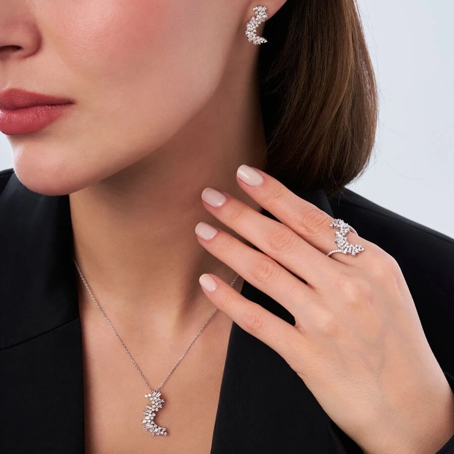 0.66 Karat Pırlanta Trend Kolye - 3