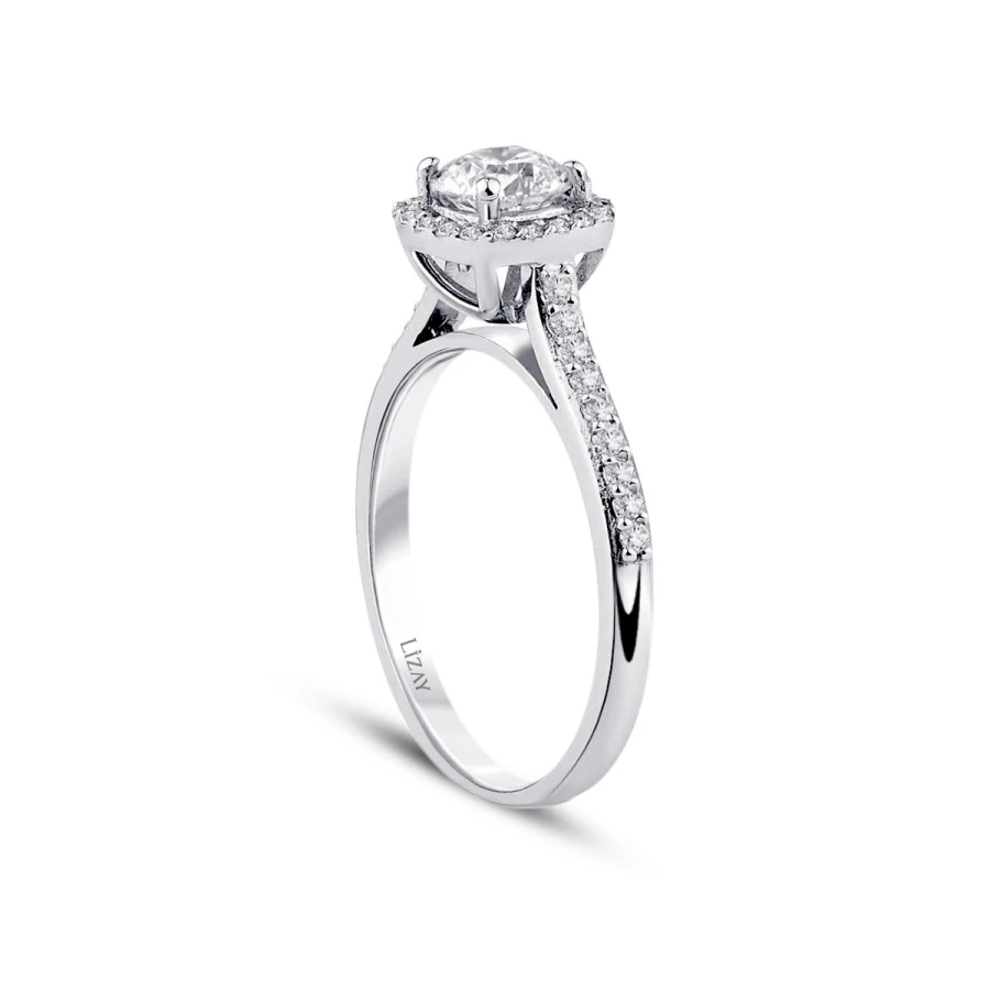 0.73 Karat Pırlanta Tektaş Yüzük - 2