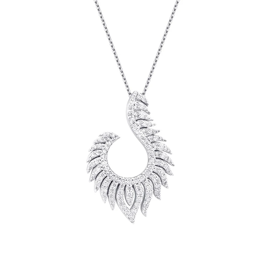 0.79 Karat Pırlanta Trend Kolye - 2