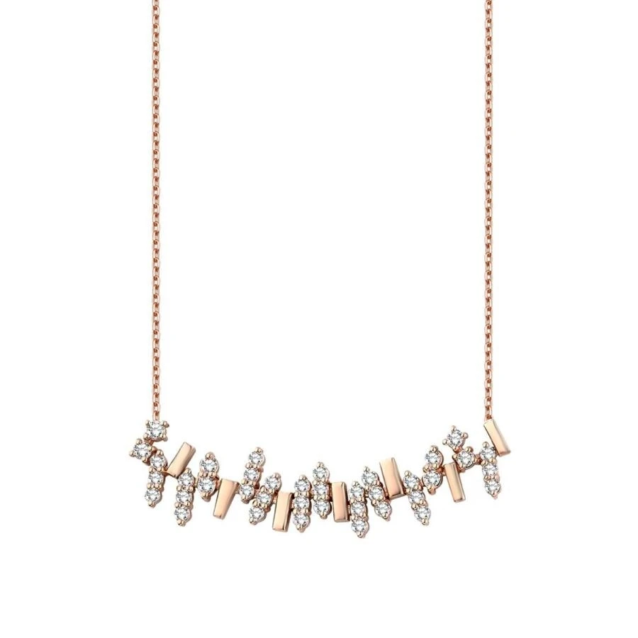 0.82 Karat Pırlanta Trend Kolye - 1