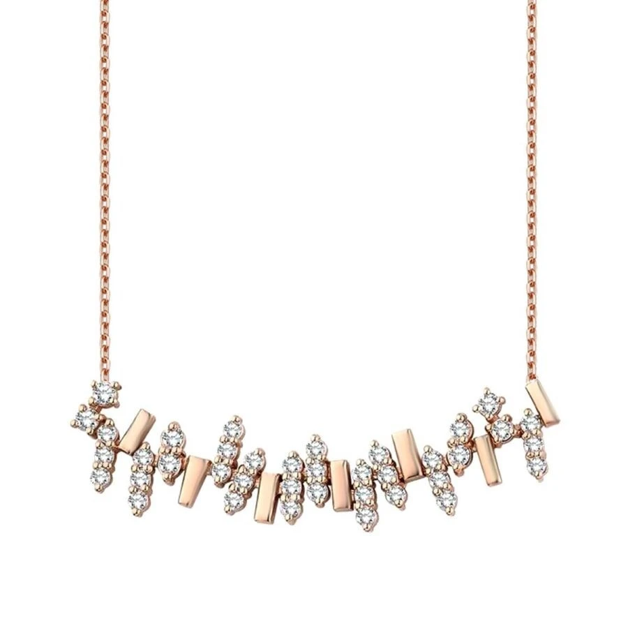 0.82 Karat Pırlanta Trend Kolye - 2